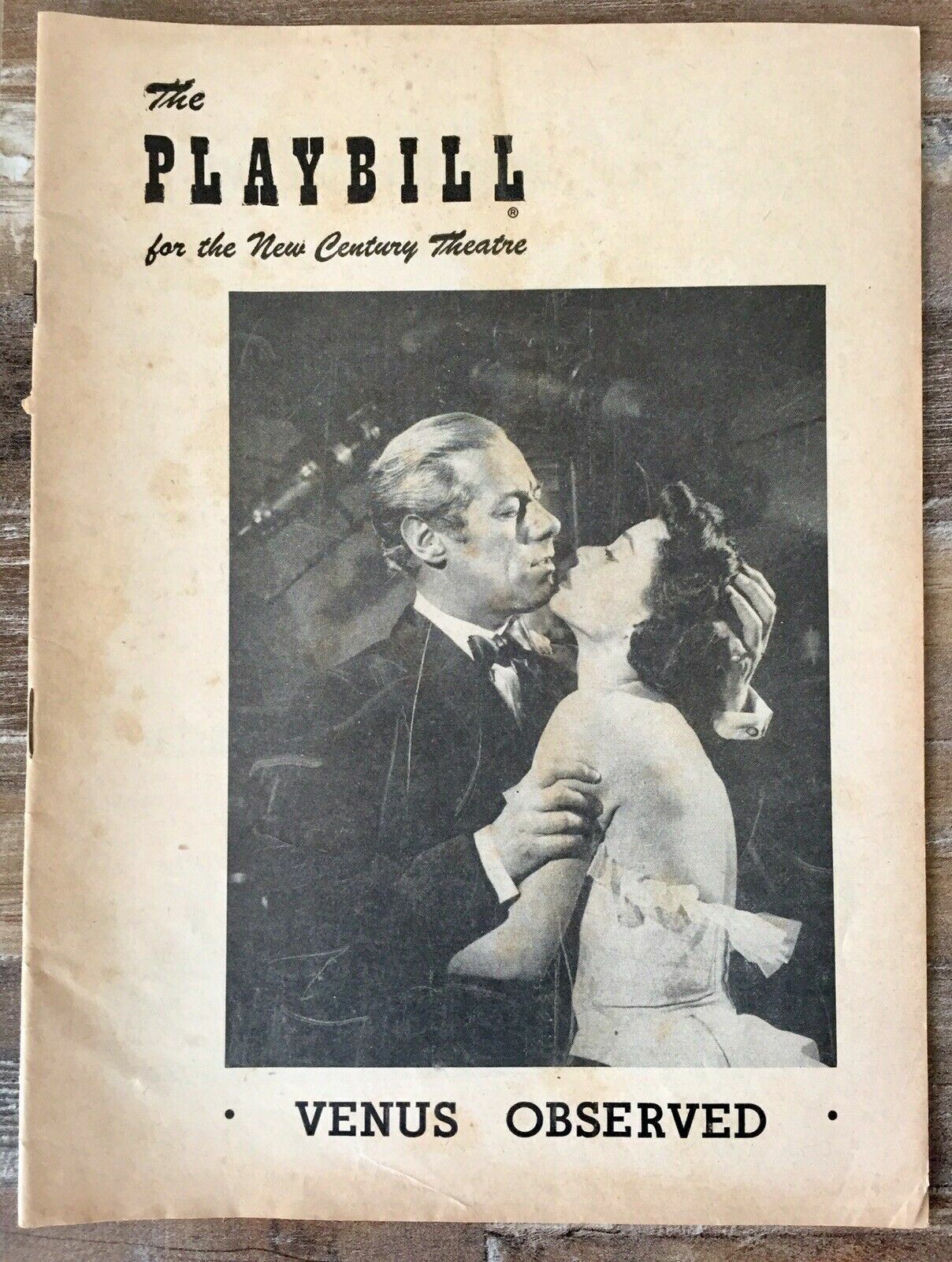 LOT OF SIX VINTAGE EARLY 1950'S PLAYBILL - VERY GOOD CONDITION - MANY RARE Без бренда - фотография #7