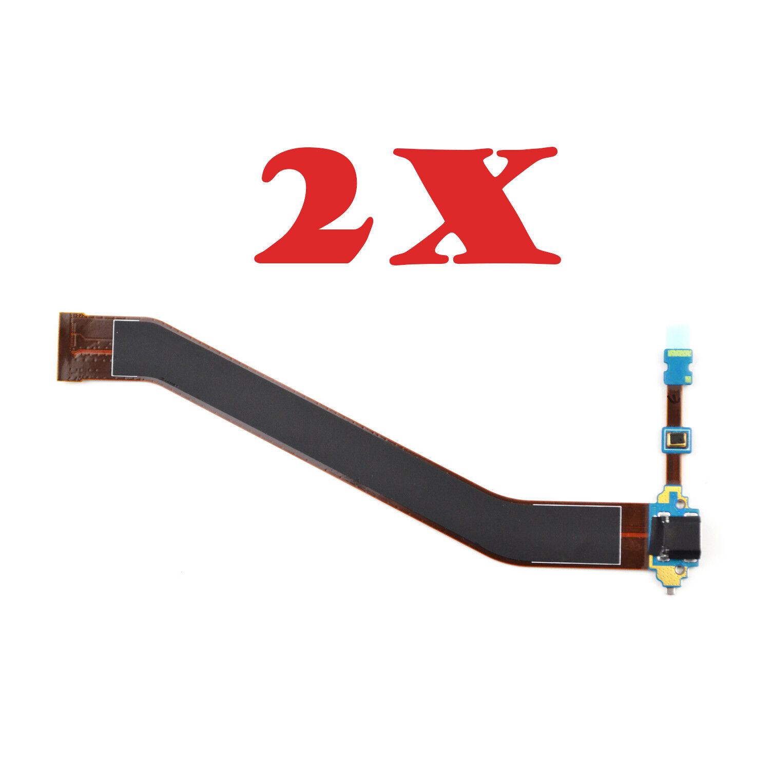 2X USB Charging Port Flex Cable For Samsung Galaxy Tab 3 10.1 GT-P5200 GT-P5210 Unbranded REV 1.0
