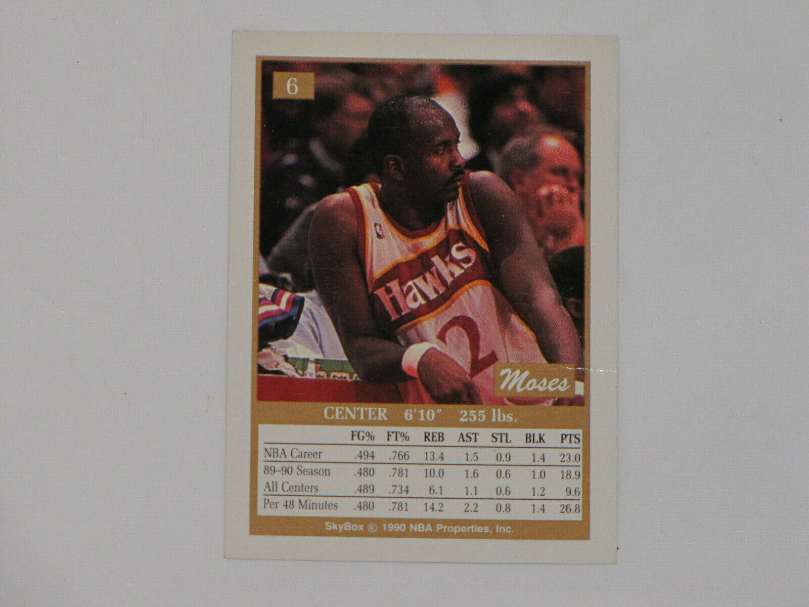 Lot Of 3 1990-91 SkyBox Moses Malone Basketball Card # 6  Без бренда - фотография #9