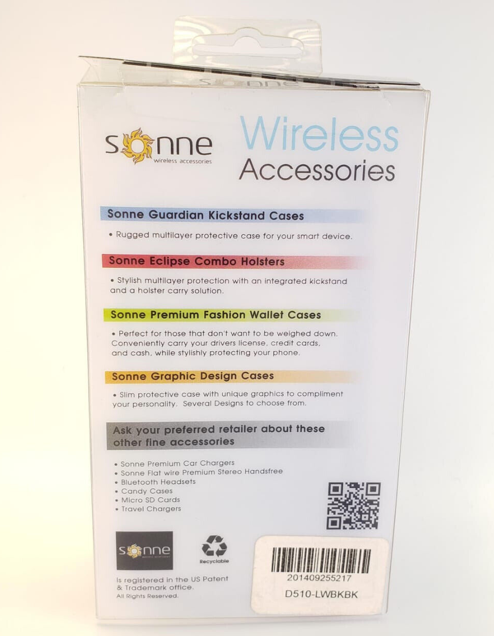 Sonne Premium Case with Kickstand for HTC Desire 510 - Purple/Black Sonne - фотография #4