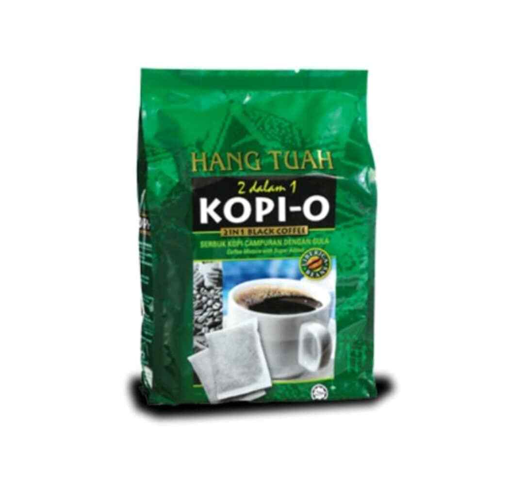 Hang Tuah Kopi-O 2 in 1 Black Coffee Liberica Beans 6 packs (20's x 25g) DHL Ex Hang Tuah - фотография #5