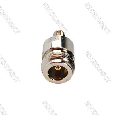 2x SMA female to N type female jack straight RF Adapter Coax Connector Unbranded/Generic SMA/N-KK - фотография #3