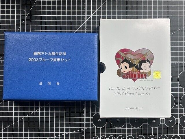 Japan Mint Birth Of Astroboy 2003 Proof Coin Set New In Package US Shipper Без бренда - фотография #6