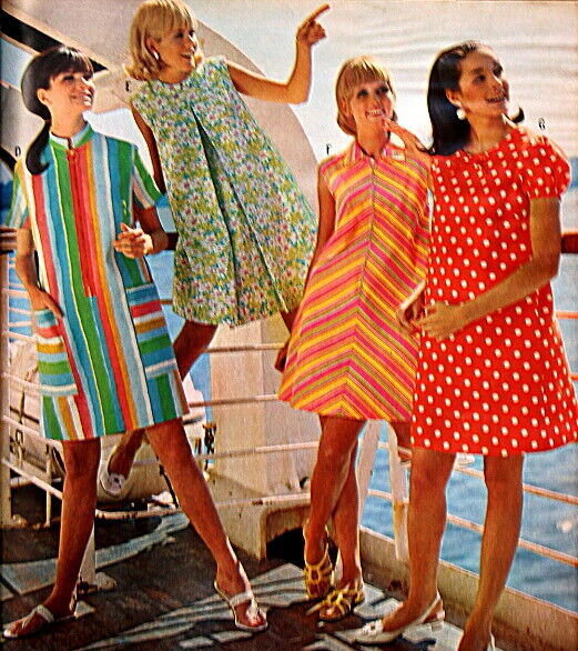 1968 VTG Fashion Furnishings WARDS CATALOG_Rockabilly_60s_NOS Shipping Sleeve Wards - фотография #6