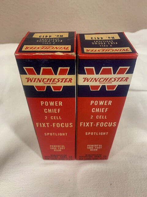Winchester Flashlights Collectible Antique Winchester Reapting Arms Vintage 2pk Winchester - фотография #4