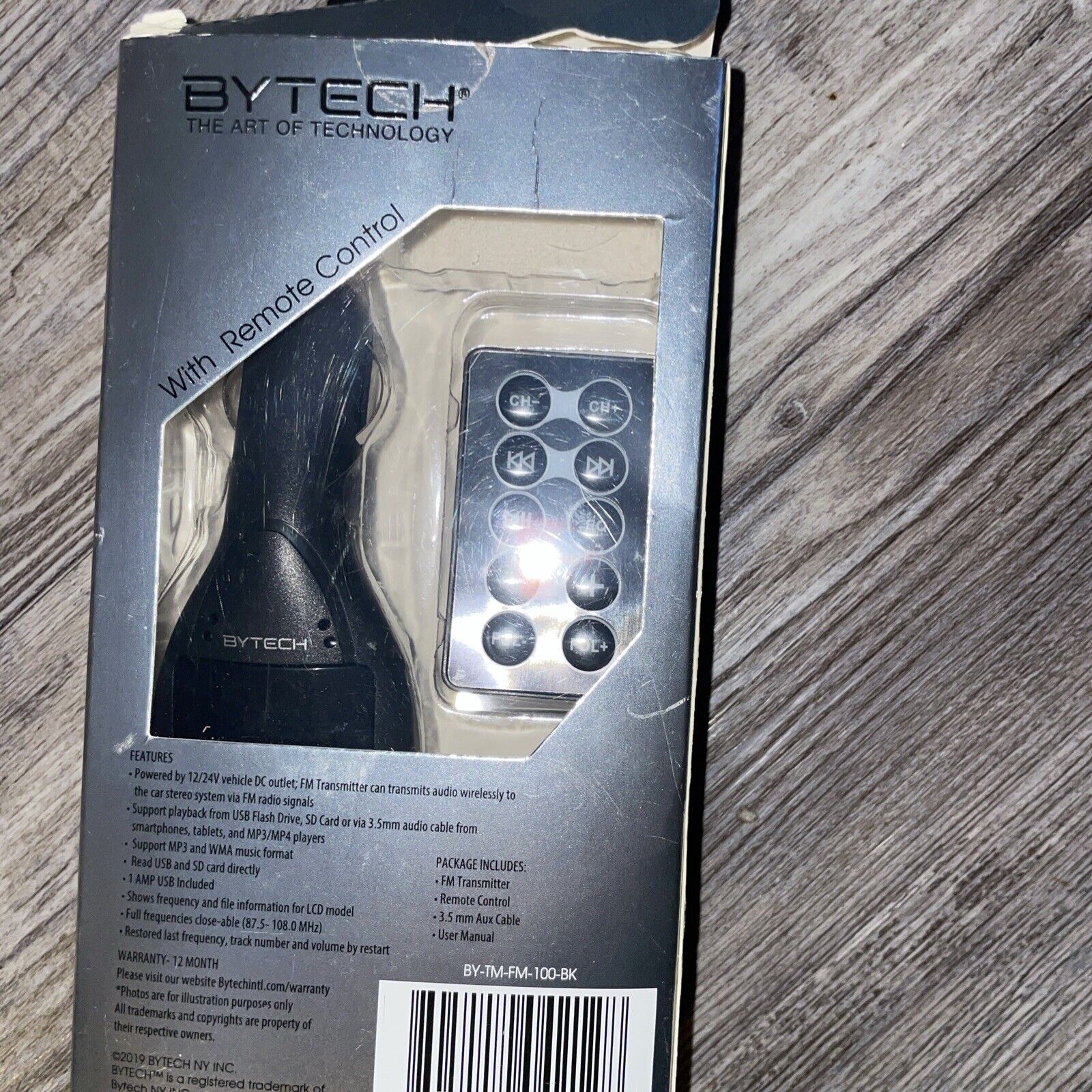 Bytech Universal FM Transmitter with Remote Control And USB Bytech Does Not Apply - фотография #3
