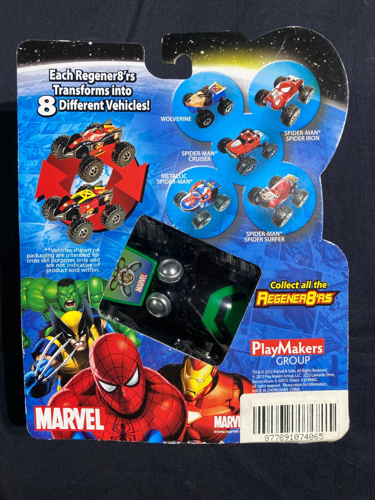 Marvel Avengers Assemble Regener8'rs Dr Octopus Transform 2012 Playmakers - фотография #2