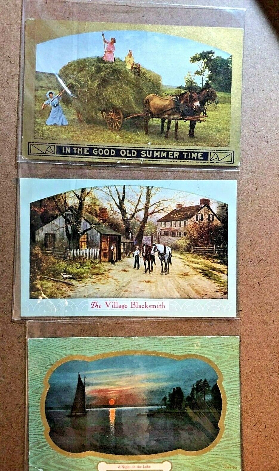 LOT 10, Vintage Postcards    Landscape Без бренда