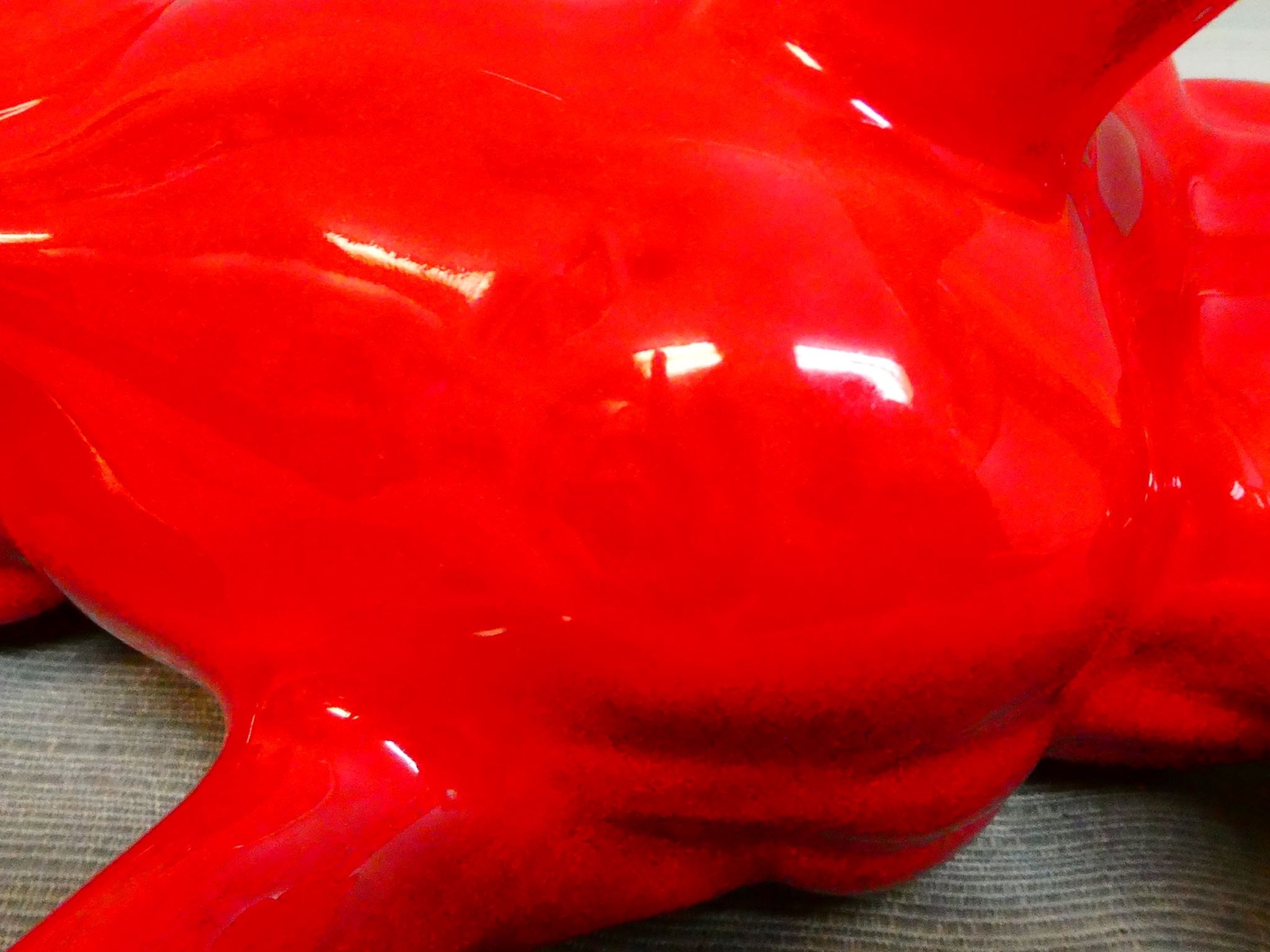 Maurice of California Pottery Red and Gold Matador & Bull Maurice of California Pottery - фотография #8
