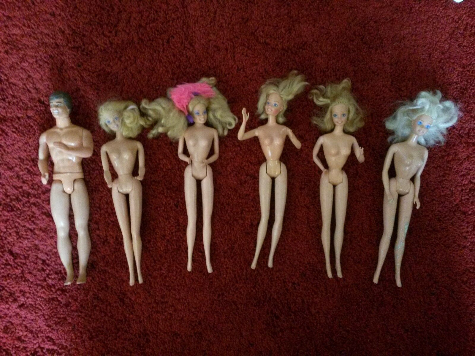 Lot Mattel Barbie & Ken Mattel