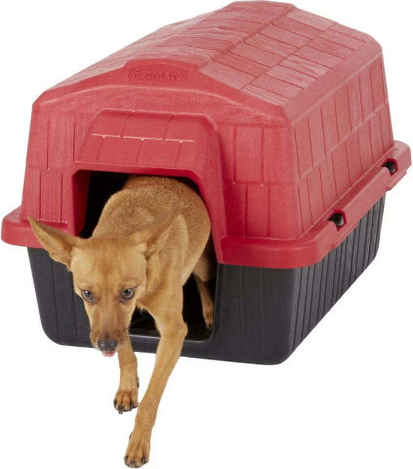 Petmate Aspen Pet Barnhome III Plastic Outdoor Dog House for XS Pets, Up to 15  Unbranded - фотография #10