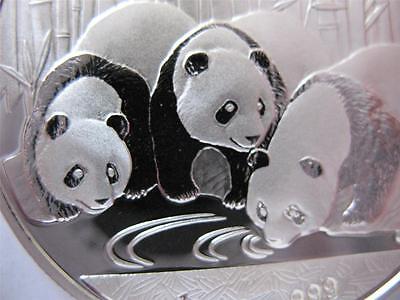 1- OZ.PURE 999 SILVER 2013 PANDA-CHINA BABY'S COIN MINT CONDITION-HARD CASE+GOLD Без бренда