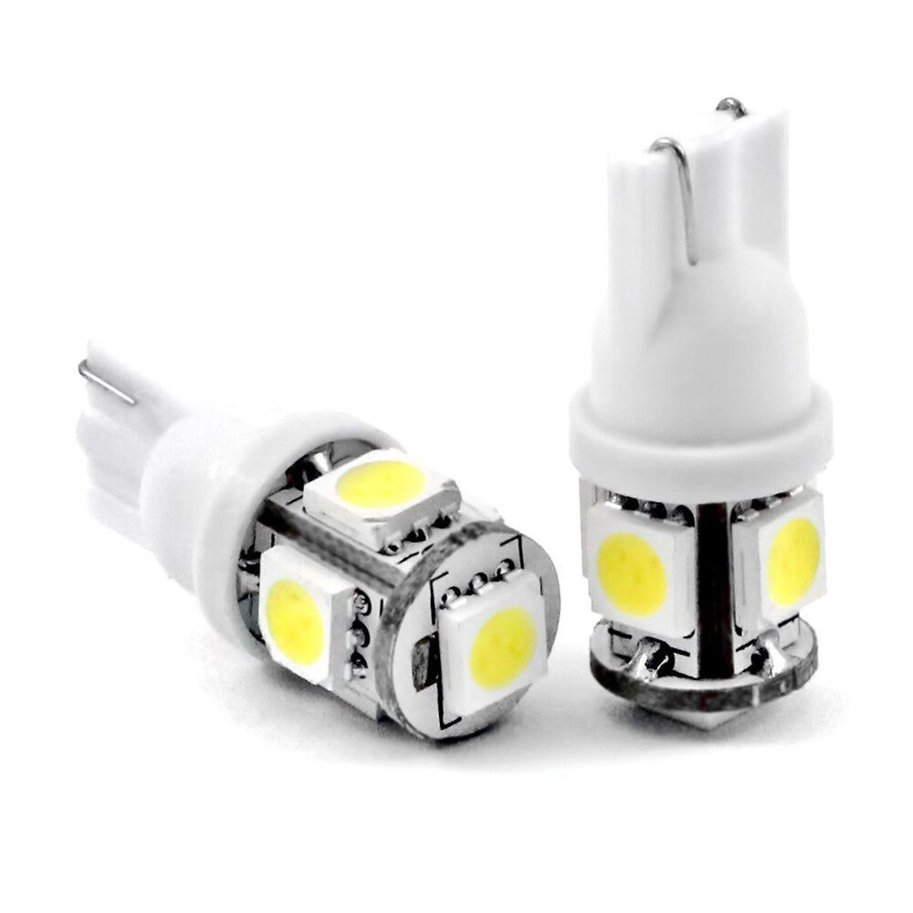 50Pcs Super White T10 Wedge 5-SMD 5050 LED Light bulbs W5W 2825 158 192 168 194 ANYHOW Does Not Apply - фотография #11