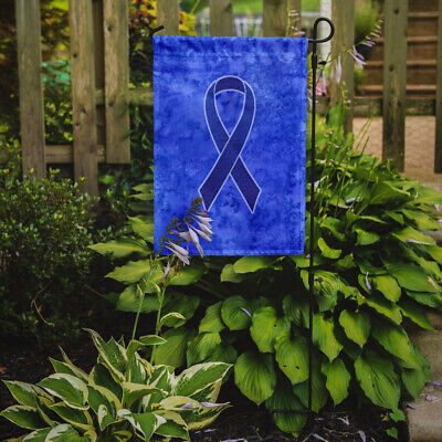 Carolines Treasures An1202gf Dark Blue Ribbon For Colon Cancer Awareness Flag Без бренда - фотография #2