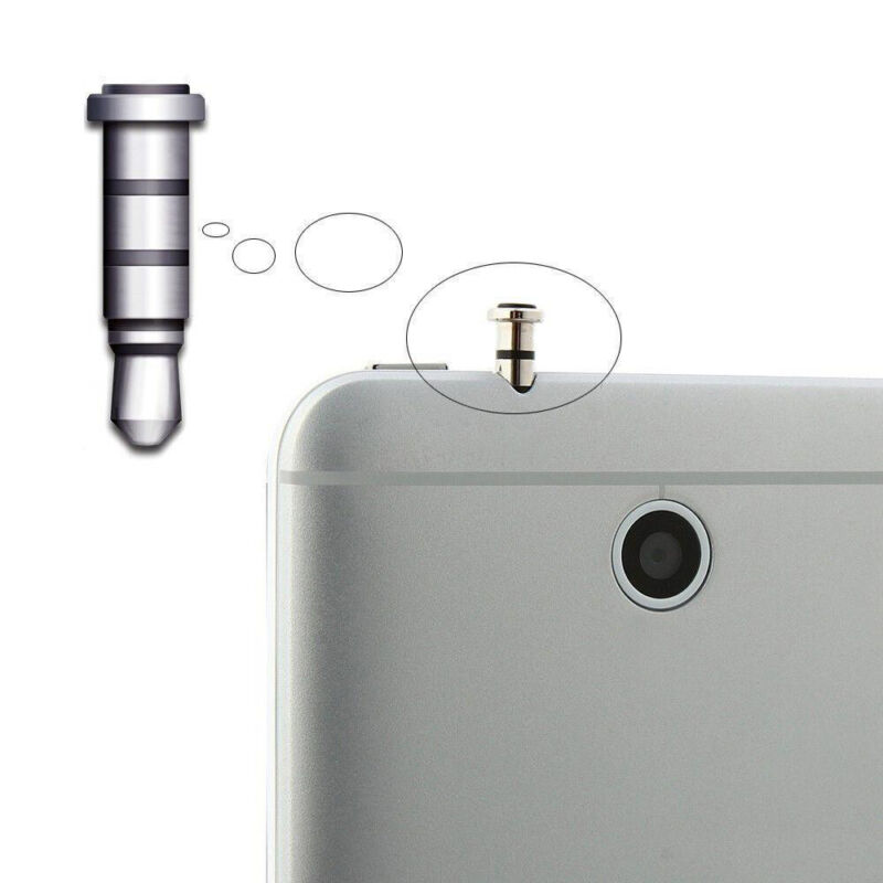 2x Dustproof Plug Klick Quick Button For Android Smart Cell Phone 3.5mm Jack Unbranded Does not apply - фотография #5