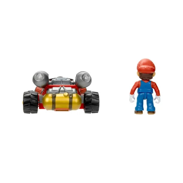 Collectible Super Mario Action Figure with Pull Back Racer Toys Gift Kids New Unbranded N / A - фотография #7