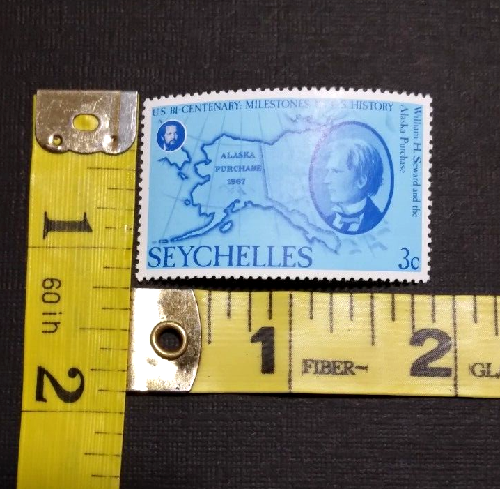 3 SEYCHELLES Stamps US BI- Centenary Milestones in US History Louisiana Purchase Без бренда - фотография #6