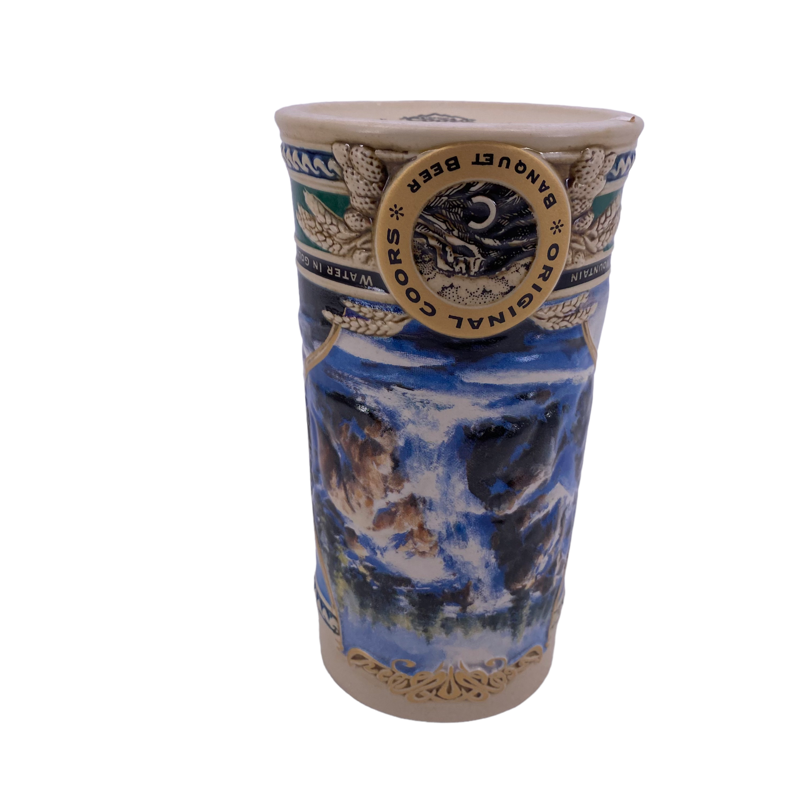 Collectable Ceramic Coors Mug 1995 Edition Waterfall Heritage Series #41327 VTG Adolph Coors Company - фотография #14