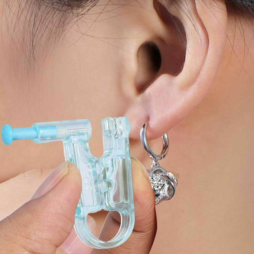 2Pcs Piercing Gun Disposable Sterile Ear Nose Piercing Tool Kit Ear Rings Studs Unbranded - фотография #2