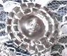10 Round Circle Rhinestone Crystal Pearl Silver Metal Button Buckle BT108 Без бренда - фотография #2