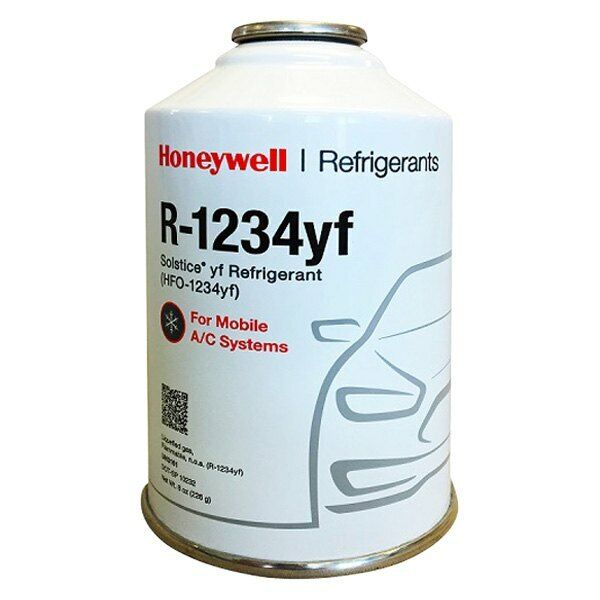 Honeywell  R-1234YF, HFO-1234YF Refrigerant 8 oz cans Free Shipping Honeywell