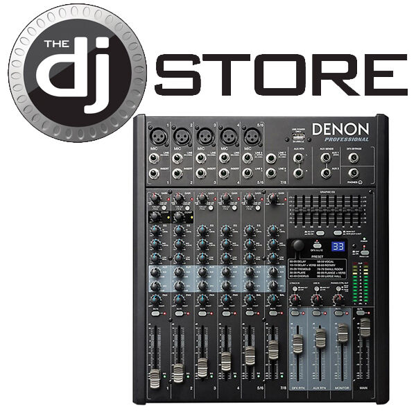 Denon Professional DN-408X 8-Channel 2-Bus Audio Tabletop Mixer (NEW) DENON Professional DN-408X - фотография #2
