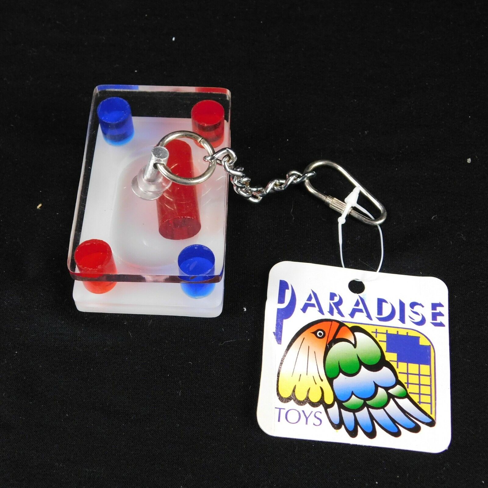 Lot 3 Paradise Toys Small Med Parrot Acrylic Activity Toy Rattle Caitec Caitec Does Not Apply - фотография #2