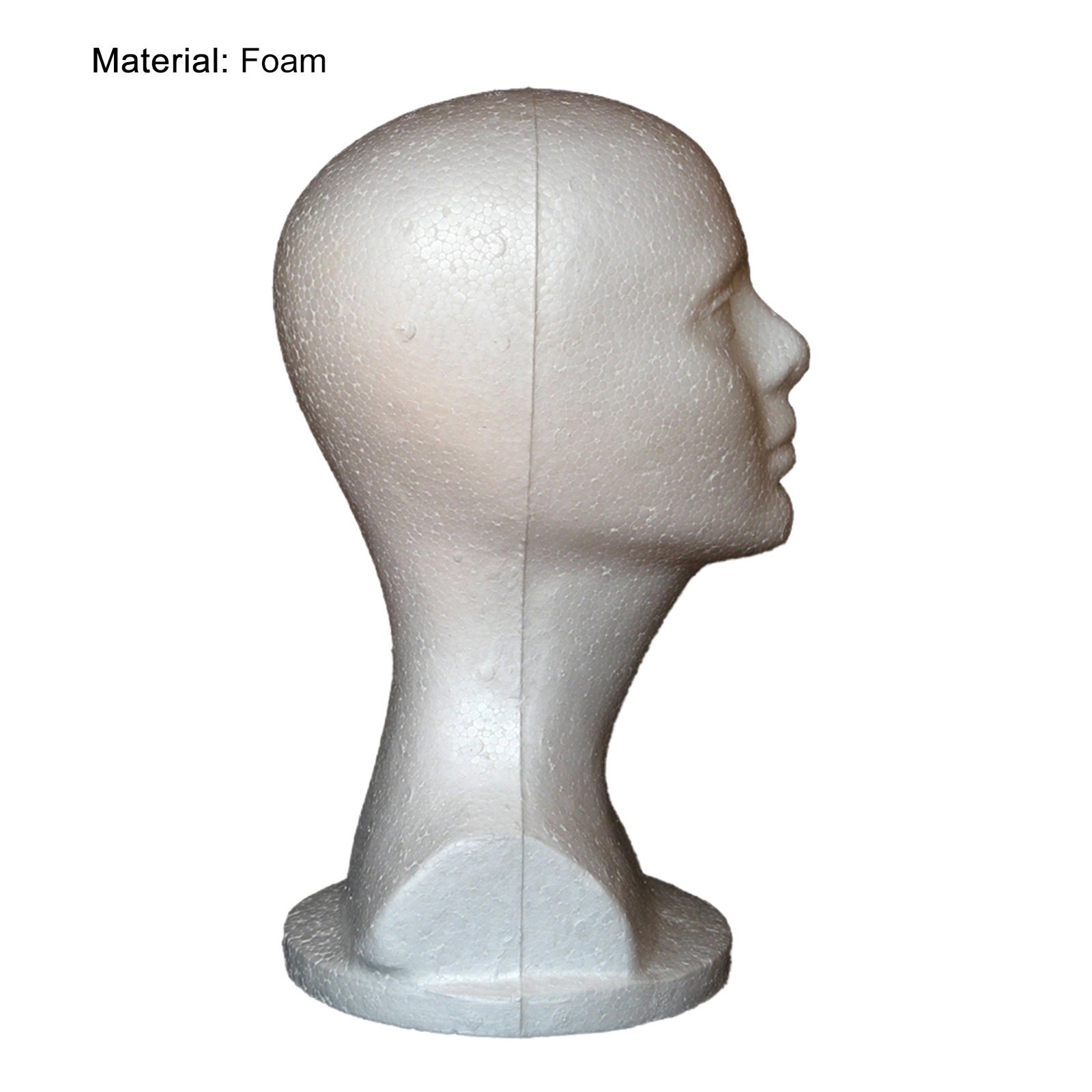 Head Model Fadeless Non-slip Women Head Model Headwear Display Mold Long Lastin  Unbranded Does Not Apply - фотография #4