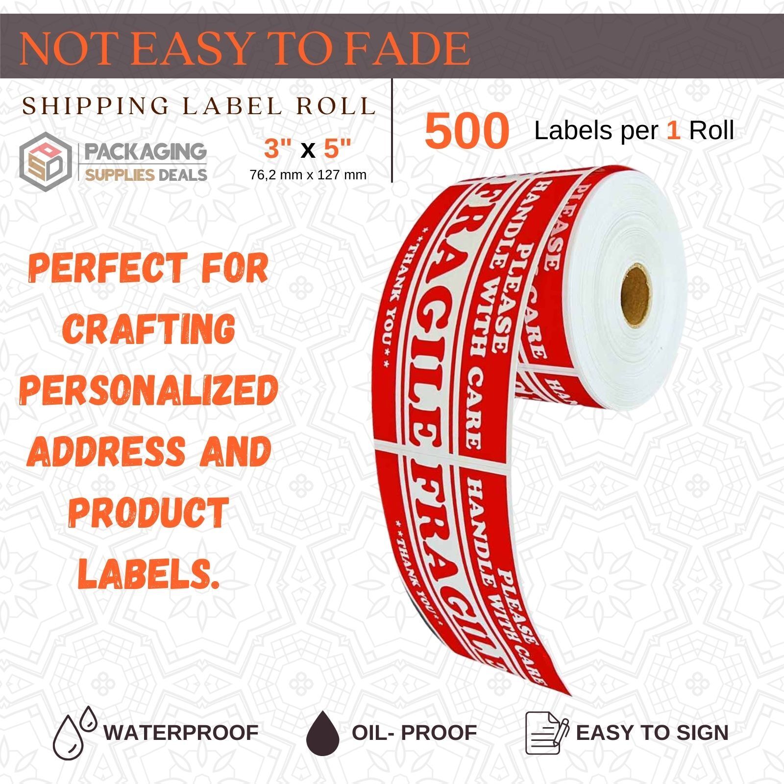 Specialty Shipping Labels - Choose Your - Rolls Packaging Supplies Deals Shipping - фотография #3