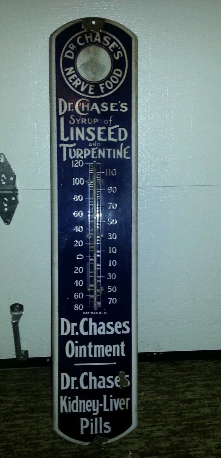 WHSE Find! 1 (one)  ea 14" Glass Tube Fit Old 39” Porcelain&Tin Thermometer Sign Без бренда - фотография #7