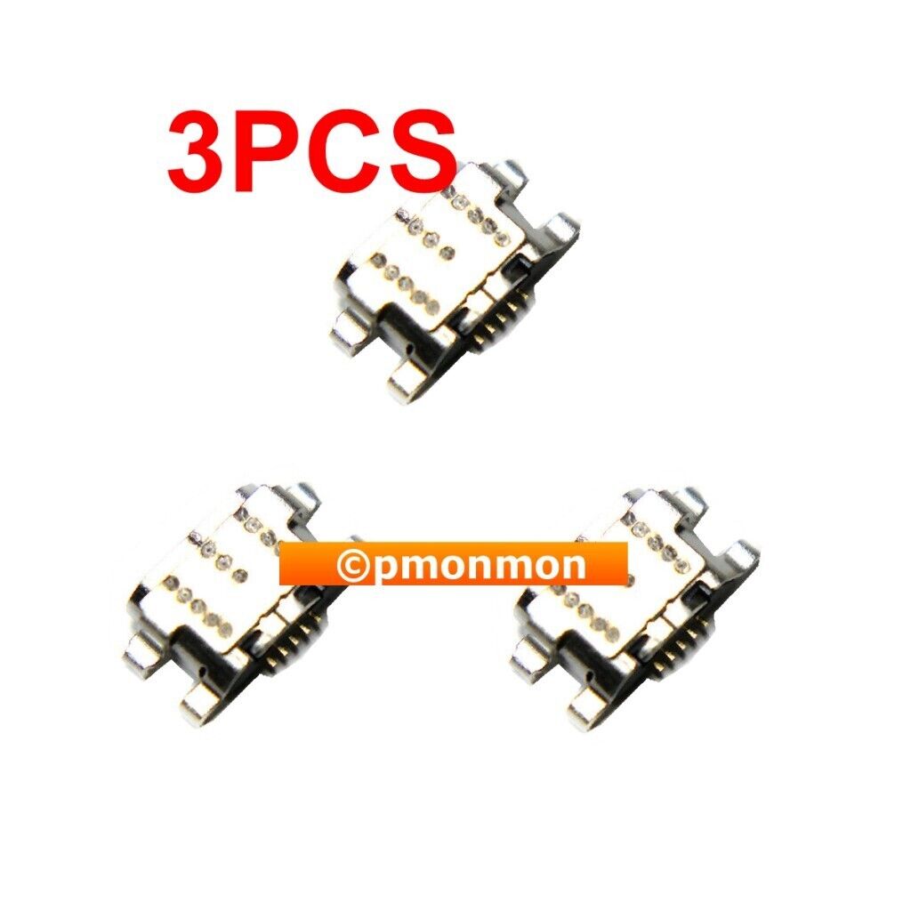 3PCS USB Power Jack Charging Port Connector for Amazon Kindle Fire 10 SL056ZE Unbranded/Generic Does not apply - фотография #3
