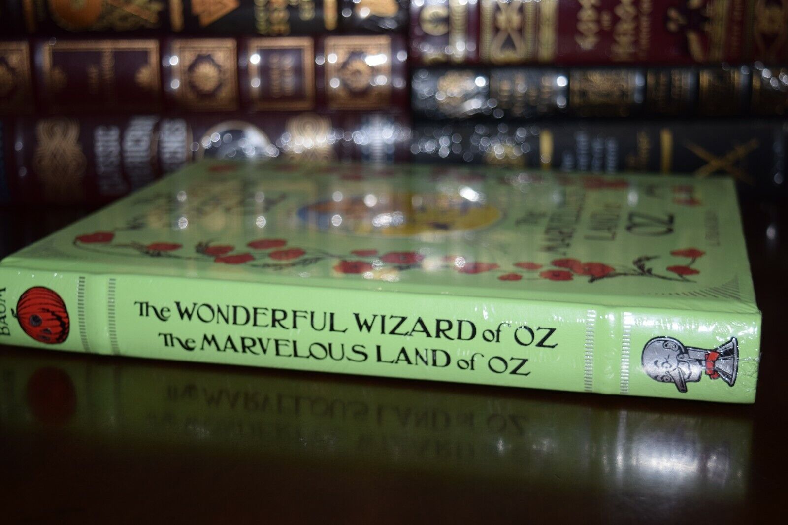 Wonderful Wizard Of Oz Marvelous Land of Oz Frank Baum New Sealed Leather Bound Без бренда - фотография #2