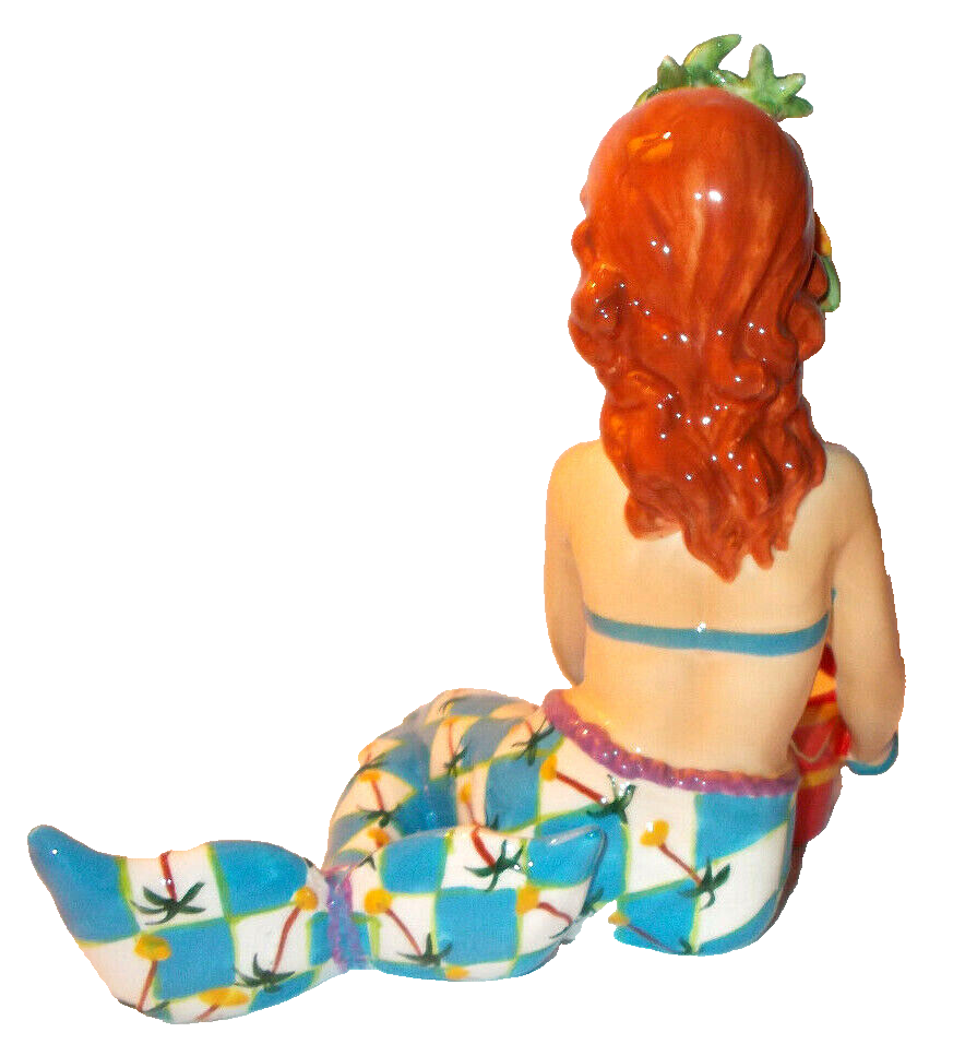 Diane Artware Come Dream With Me Aqua Ann Tealight Island Design Mermaid Figure Diane Artware - фотография #4