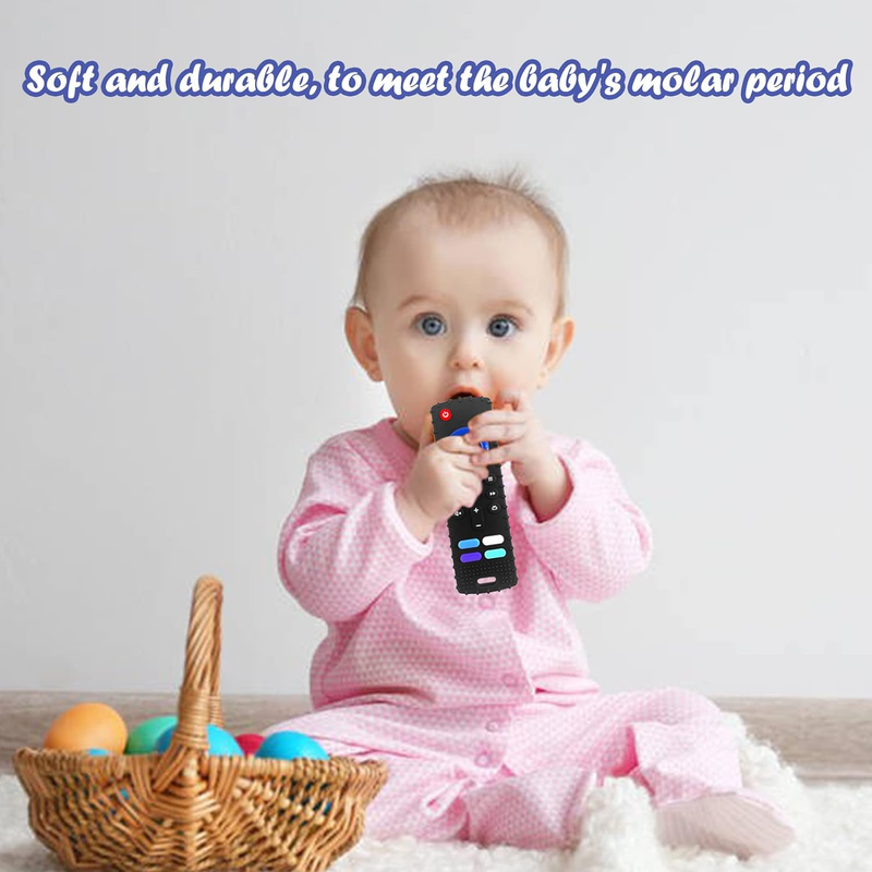 Silicone Baby Teething Toys,Tv Remote Control Shape Teething Toys,Remote Teether Does not apply - фотография #6