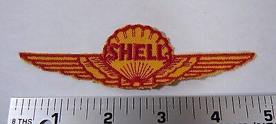 Vintage SHELL AVIATION Prdts. AEROSHELL Embroidered Sew On Uniform-Jacket Patch  Shell Aviation - фотография #2