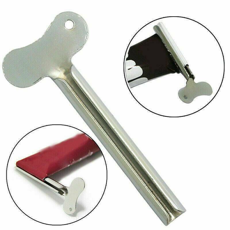 5Pcs Stainless Steel Tube Toothpaste Squeezer Key Wringer Easy Squeeze Easy Tool Yanqueens Does not apply - фотография #2