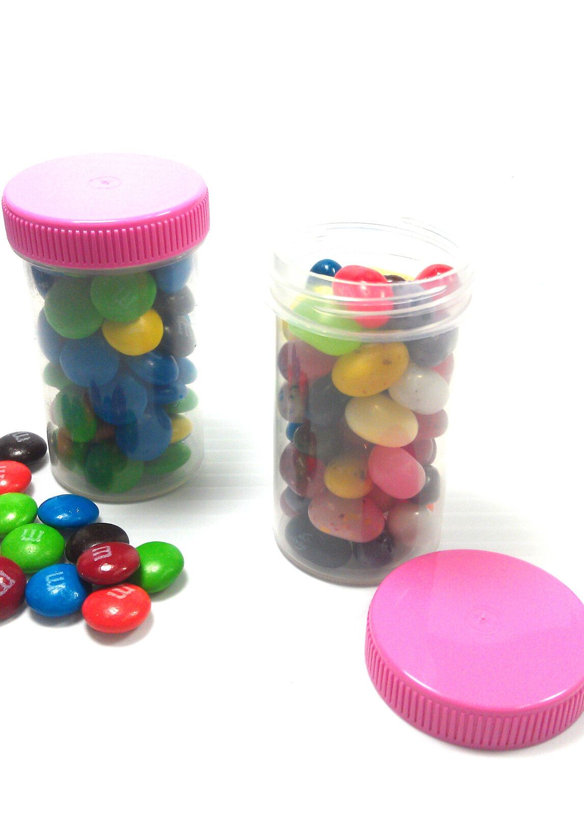 10 Pill Bottle Jars McStuffins Colors Party Favor Candy Container #3814  USA DecoJars 3814 - фотография #5