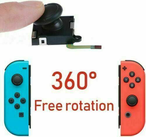 4x Nintendo Switch Joy-Con Analog Stick Thumbstick Replacement parts  from U.S. Nintendo Switch NONE - фотография #2