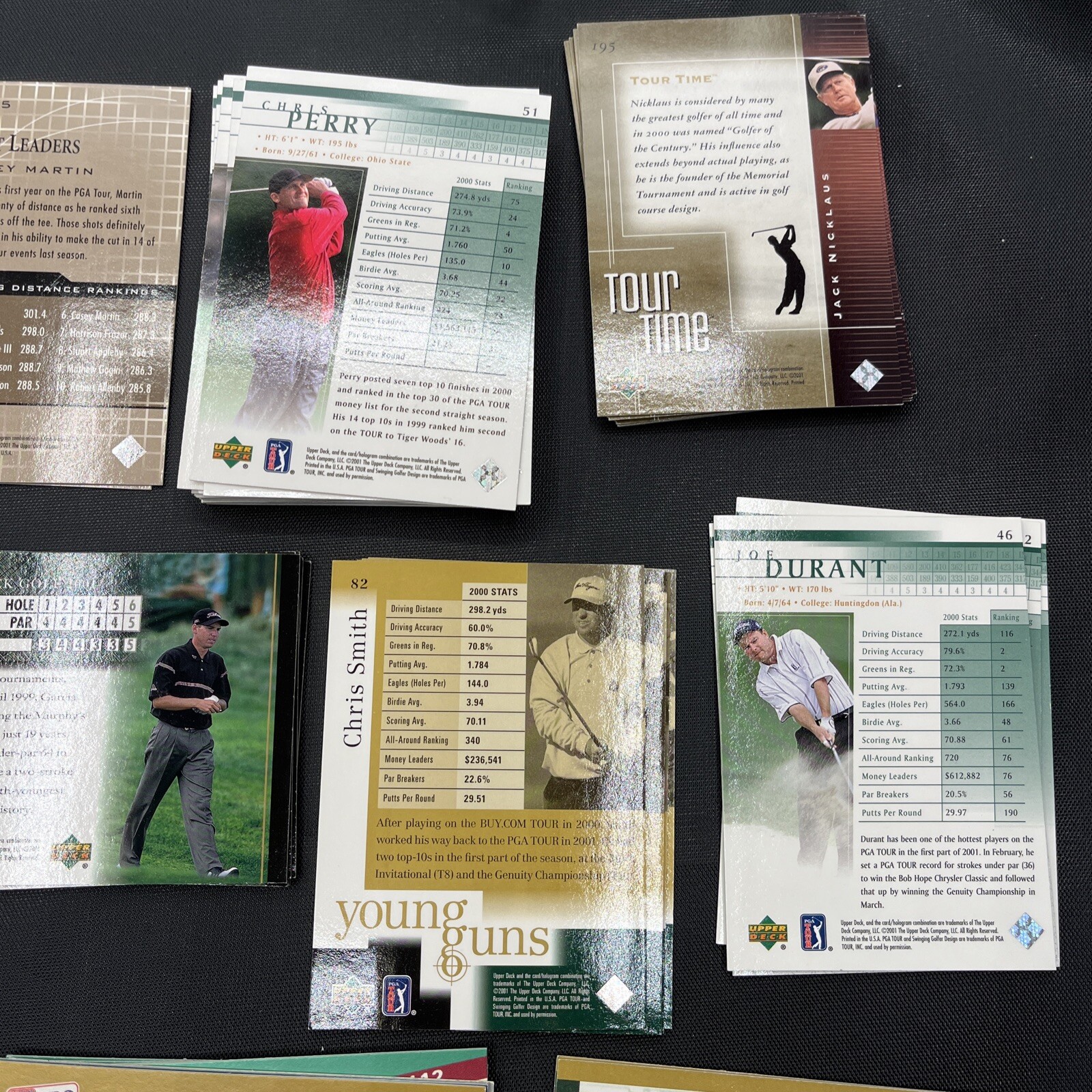 1990's GOLF UPPER DECK / PRO SET TRADING CARDS COMBINATION SET  88 Без бренда - фотография #3