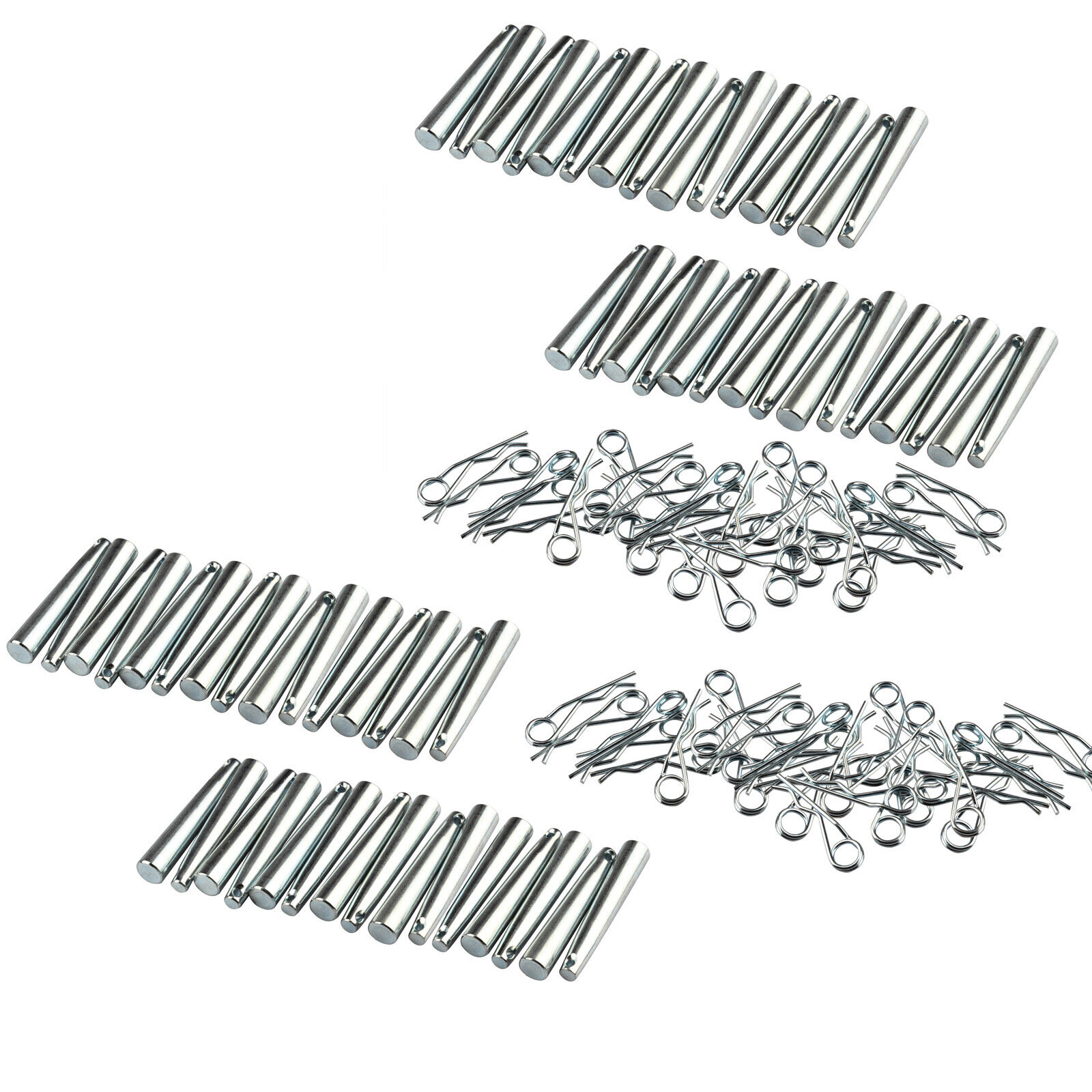 60Pcs Aluminum Conical Coupler Pins with R-Clip Truss Accessories 2.7 inch Pin Unbranded Does not apply