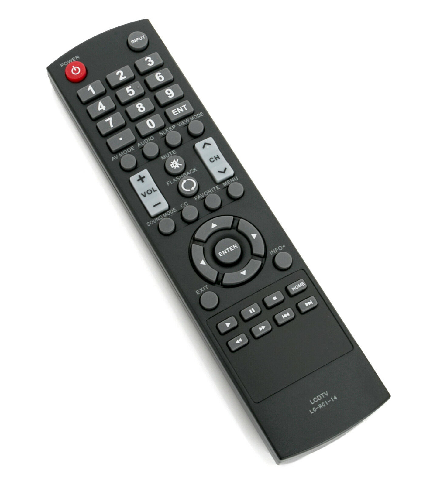 LC-RC1-14 New Replace Remote fit for Sharp TV LC42LB150U LC32LB150U LC42LB261U Unbranded LC-RC1-14 - фотография #3