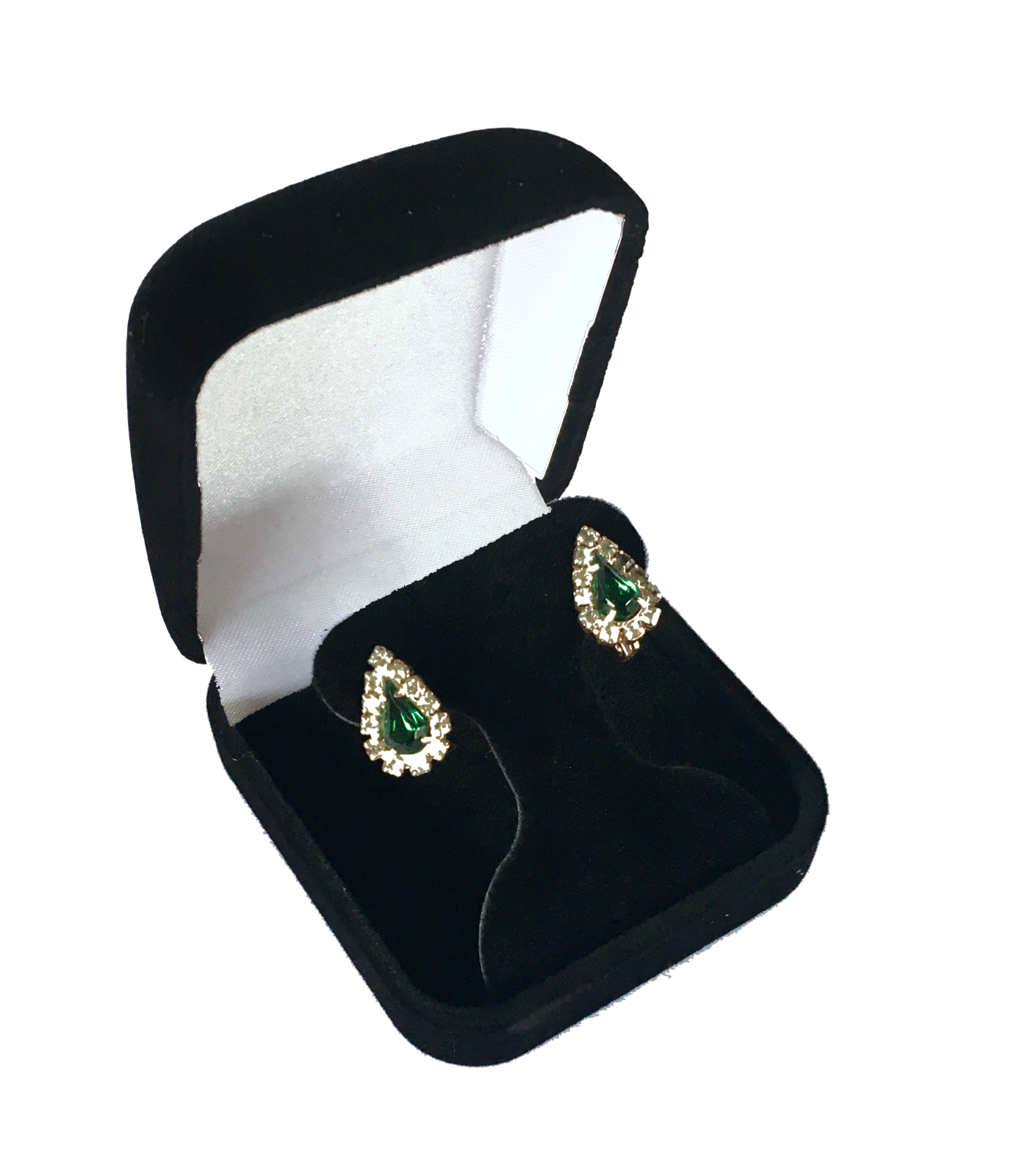 12pc Black Velvet Earring Gift Boxes for Earring Jewelry Gift Box for T-Earring Unbranded - фотография #4