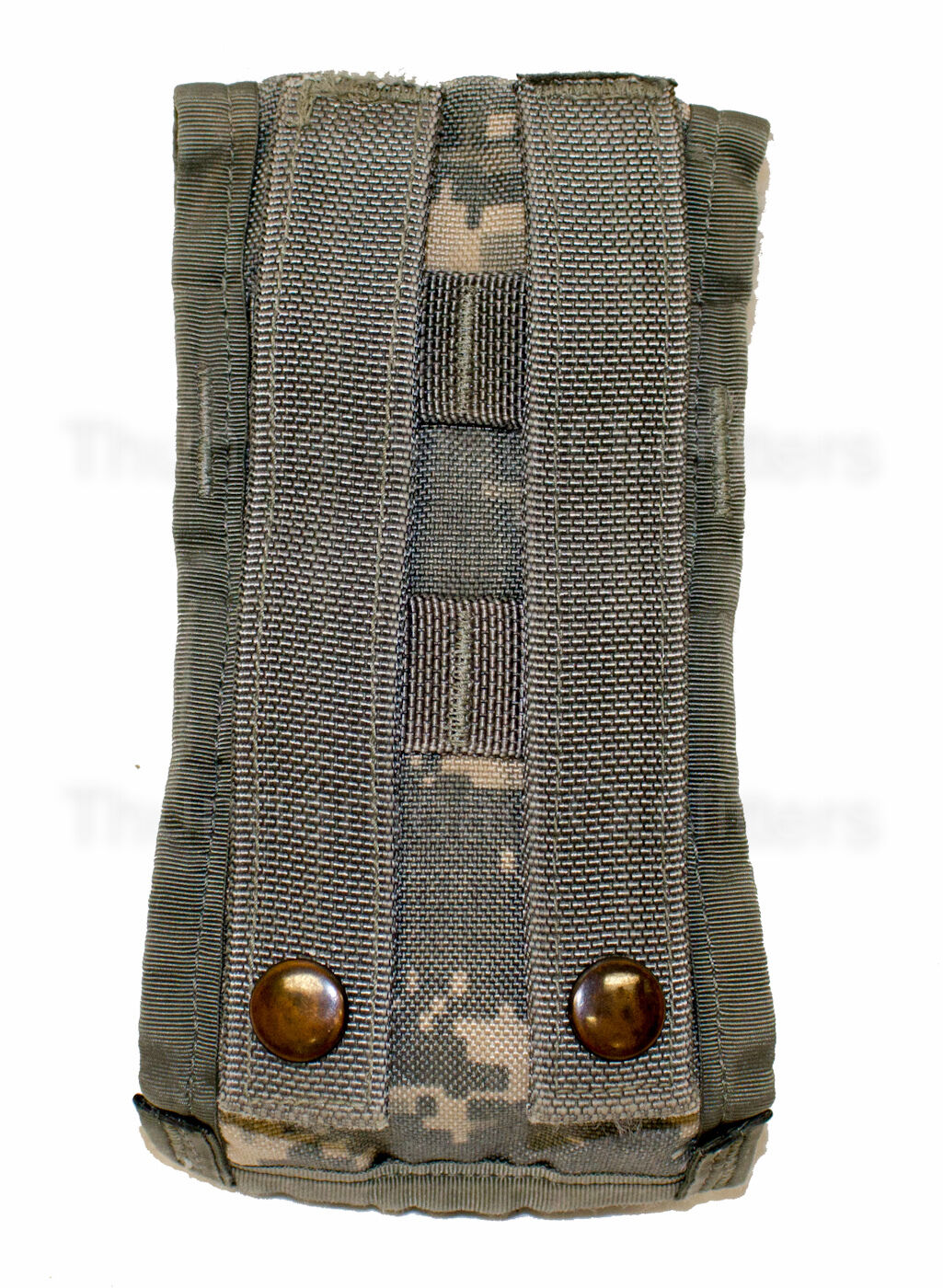SET OF 2 - US Army ACU DOUBLE MAG POUCH Ammo Magazine Utility MOLLE USGI VGC US Military Contractor W911QY-06-D-0003-0001 - фотография #4