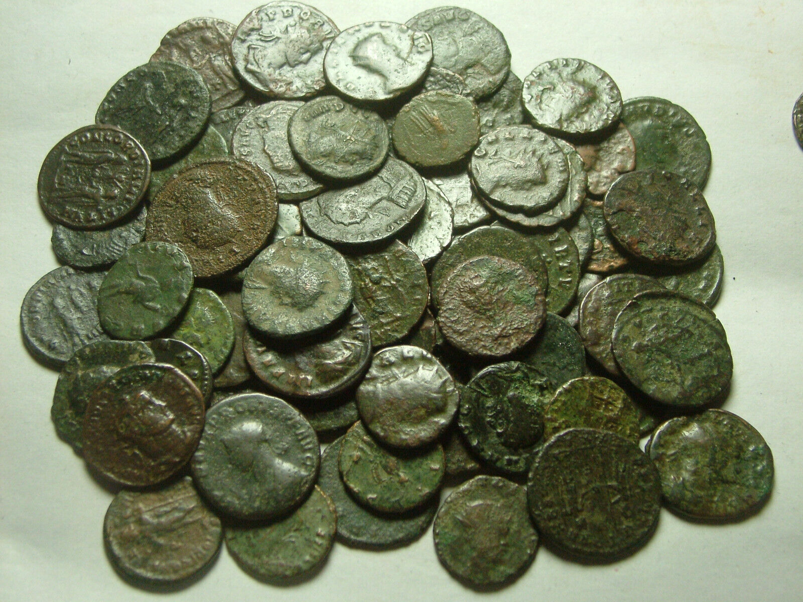 Lot of 3 Rare original Ancient Roman Antoninianus coins Probus Aurelian Claudius Без бренда - фотография #11