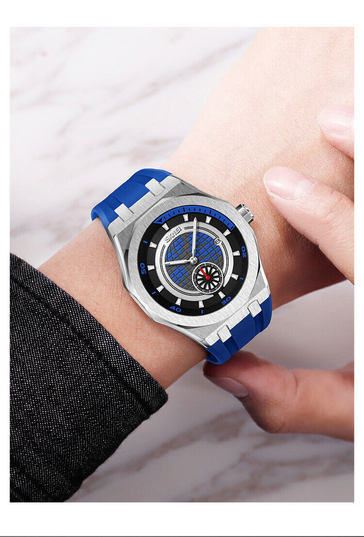 New Men's Watch Luminous Waterproof Mechanical Watch Quartz Sports Watch Unbranded - фотография #15