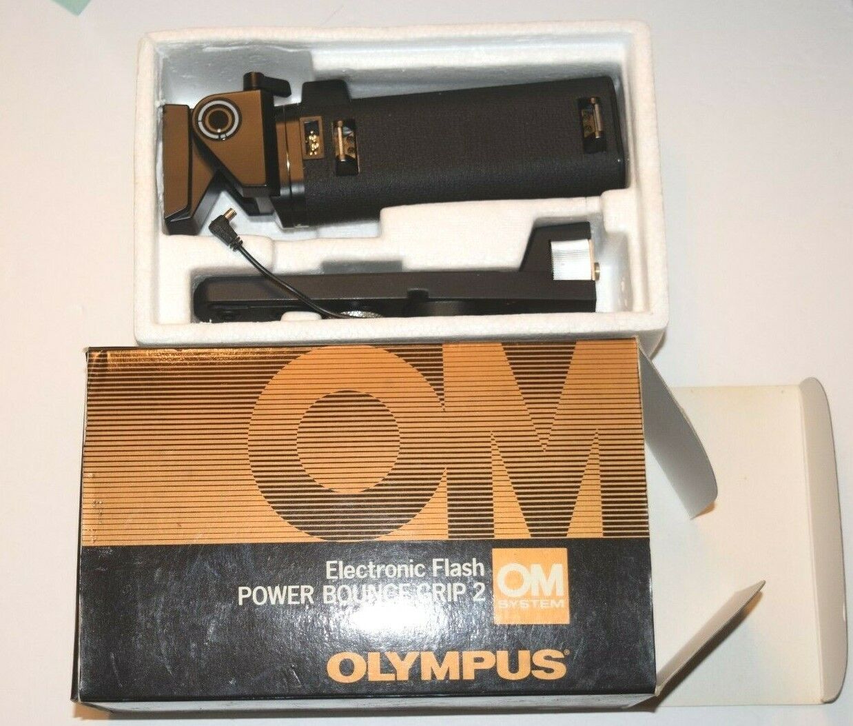 OLYMPUS ELECTRONIC FLASH POWER BOUNCE GRIP 2, OM System, New, in Original Box OLYMPUS NA - фотография #3