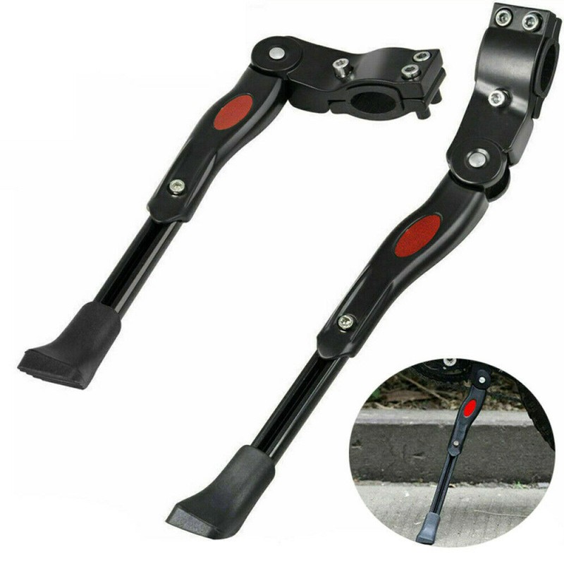 Adjustable Aluminium Alloy Bike Bicycle Kickstand Side Fit For 22~27 inch Unbranded Does Not Apply