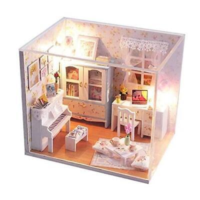  Dollhouse Miniature DIY House Kit Creative Room With Furniture and Cover for  Does Not Apply; Does Not Apply Does Not Apply - фотография #6
