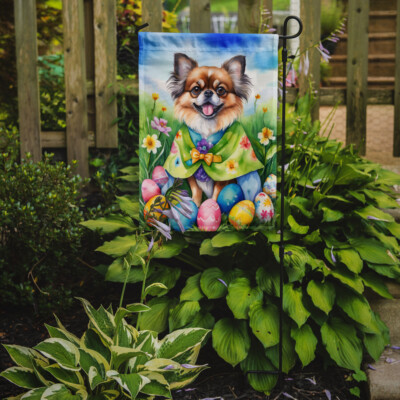 Tibetan Spaniel Easter Egg Hunt Flag Garden Size DAC5193GF Без бренда - фотография #2