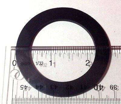 1 PAIR, 2" ROUND EPDM Rubber Water Meter Coupling Gaskets, 1/8 thick washers Generic Does Not Apply - фотография #4